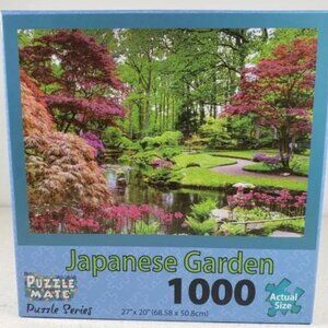 Japanese Garden 1000 Piece Jigsaw Puzzle By Puzzle Mate Puzzle Series New Sealed